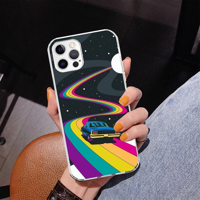 Love Is Love LGBT Rainbow Phone Case For iPhone 17 Air 16 Pro Max 16E 15 + 14 Plus 11 12 13 Mini 7 8 SE Gift Print Cover Fundas