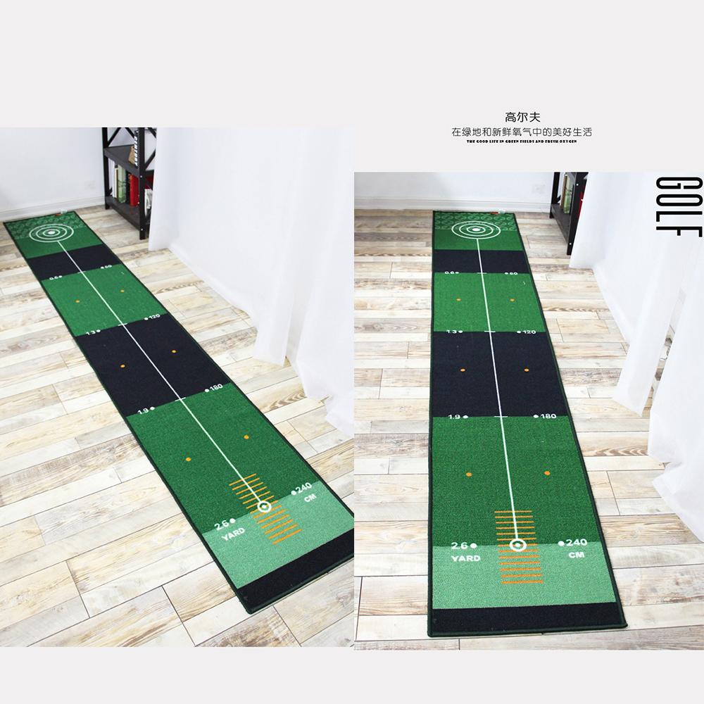 50X300cmGolf Carpet Putting Mat Indoor Outdoor Training Putting Practice Golf Green Fairway Pad Washable Anti-Slip