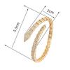 Women's Snake Bone Zircon Open Bracelet High Quality Fashion Classic Jewelry Ornaments Banquet Gifts