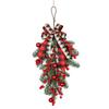Christmas Red Fruit Lattice Knot Decoration Fascia Santa Claus Bedroom Hangings Lintel Christmas Party Home Decoration