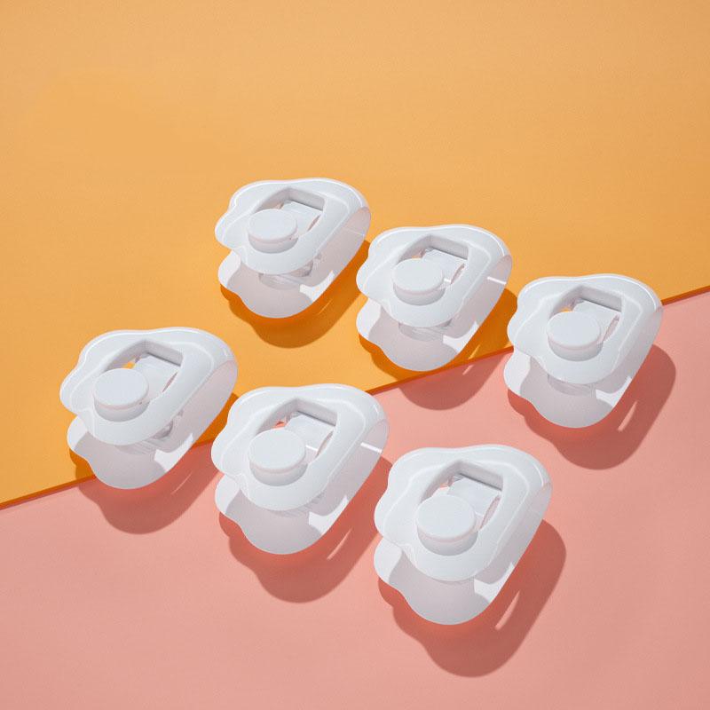 6 шт., зажимы для одеяла в форме облака, зажимы, крепления без иглы, безопасный бытовой фиксатор простыни