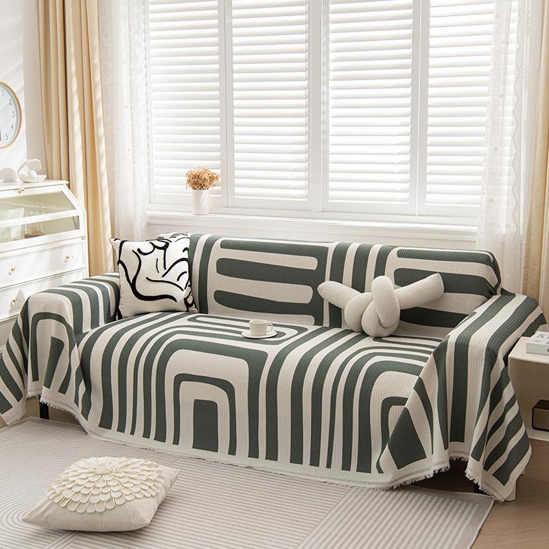 Lazy Sofa Cover Anti-Cat Scratch Sofa Towel All-Inclusive Four Seasons Universal Sofa Blanket Cover Cloth