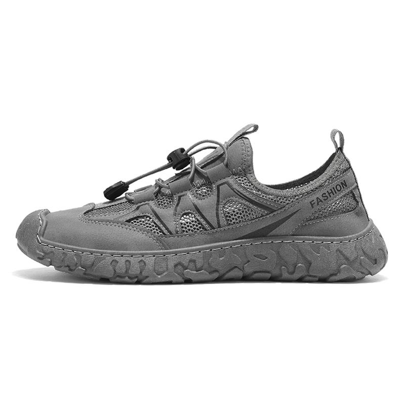Мода 2025 Новая мужская уличная сетчатая обувь Дышащая спортивная мужская обувь Повседневная обувь Удобная и легкая обувь для бега Мужские кроссовки