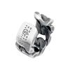 Серьги-каффы Maison Margiela на цепочке с гравировкой, нумерацией, логотипом Sm6vg0101 Sv0235