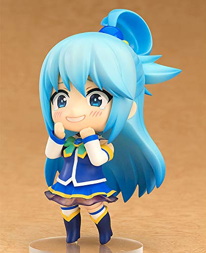 Good Smile Company Благословение Нендороида на эту замечательную пластиковую фигурку цвета Аква, раскрашенную в технике Аква, третичная перепродажа KonoSuba Мир Бога! не масштабный