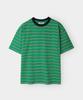 INDUST Striped Half T-Shirt_8 Colors (Type A)