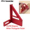 Алюминиевый 45/90 градусов столярный квадратный транспортир для Ford Explorer 98-01, Mercury Mountaineer 98-01 замена 1L2Z-98420A68-AA