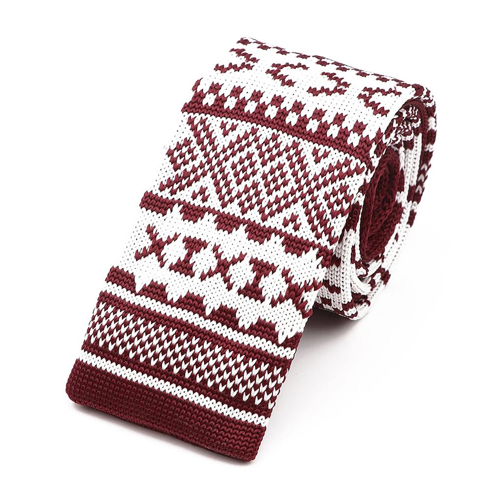 Мода, мужской вязаный галстук, зима, клетчатая полоска с цветочным принтом, тонкий галстук, зеленый,