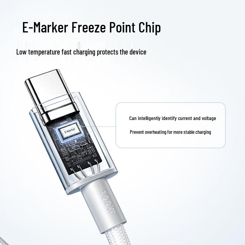 Быстрозарядный кабель Anker Type-C на Type-C мощностью 100 Вт