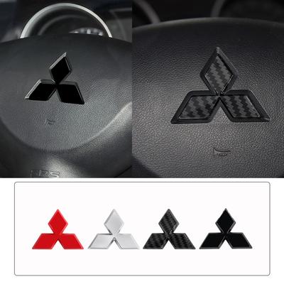 Декоративная наклейка на центр руля автомобиля Для 9 Ralliart EX Colt Outlander Pajero Lancer Eclipse