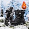 Утепленные сноубутсы Wolfpack с высоким голенищем, толстой подкладкой, 3 цвета, размеры 30-40, зимняя обувь для защиты от холода