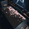 Mouse Pad Gaming Green Flower Grass Aesthetics Mousepad  XXL Keyboard Extended pad Sakura Carpet Large Rubber PC Anime Mice Pad