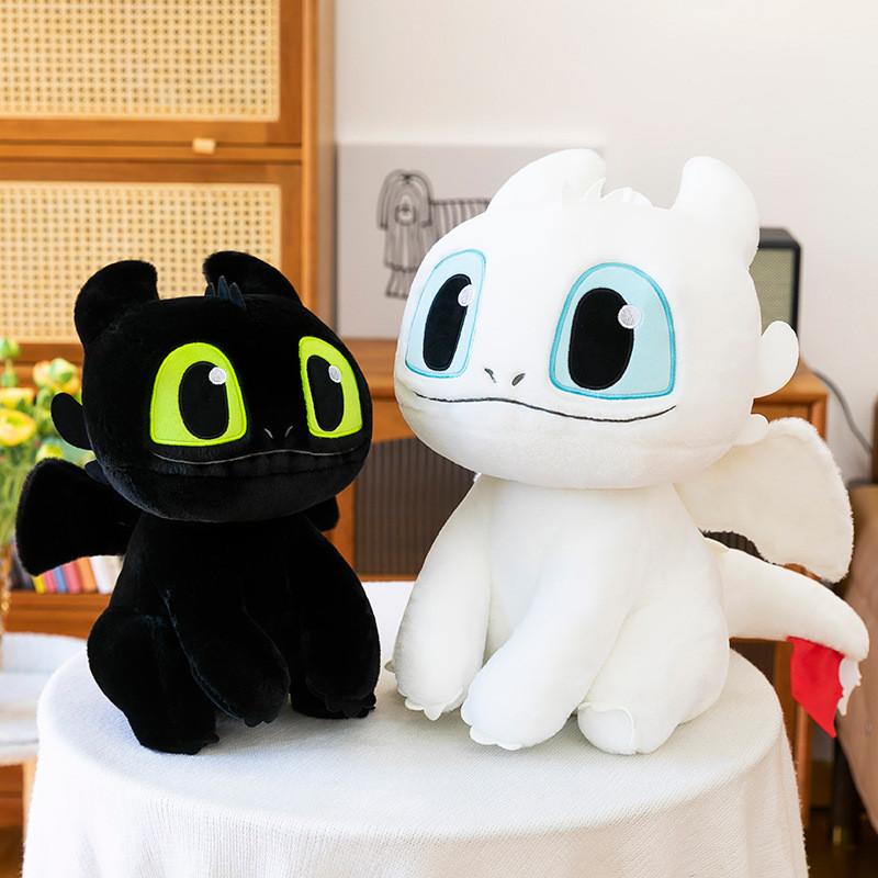 Плюшевая игрушка Как приручить дракона Беззубик из коротковорсового плюша Подарок для детей на время сна
