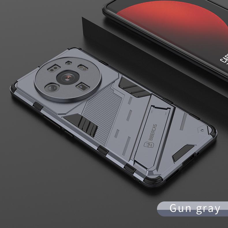 Противоударный чехол для Xiaomi 12T Pro Mi 12S Ultra Mi12 Lite Bumper Armor Holder Back Coque для Redmi Note 12 Pro 12C Phone Cover