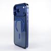 Магнитный прозрачный защитный чехол с металлическим каркасом для iPhone 17 Pro Max - Противоударный и Популярный