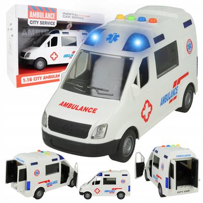 [PACZB] Ambulance with Motorized Sound and Light 1:16 Z1093