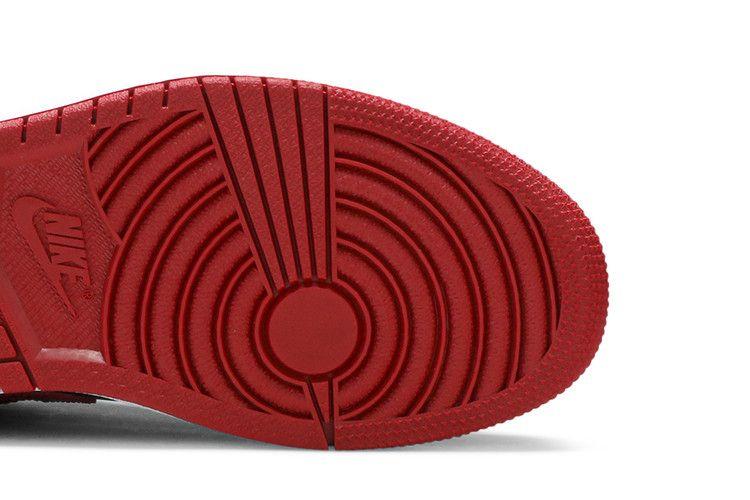 Мужские кроссовки Nike Jordan 1 Low Reverse Bred Gym Red/Black-Gym Red-White