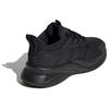 Adidas Alphabounce Alpharesponse Fashion Versatile Non-Slip Durable Low-Top Casual Shoes Men Sneaker Black IE6343