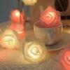 Artificial Flower Festival Lantern String 6M 40LED Atmosphere Decorative Lamp  For Wedding