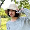 Весенне-летняя шляпа рыбака с плоским верхом и широкими полями, однотонная шляпа для бассейна, дышащая, универсальная, для путешествий и отдыха на природе, солнцезащитная шляпа