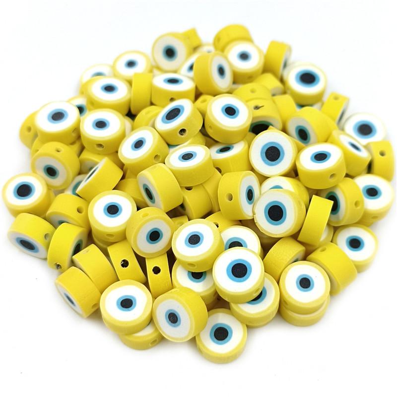 DIY для изготовления ювелирных изделий оптом 20 шт. мягкие глиняные свободные бусины кулон цветок слон сердце ожерелье браслет бусины