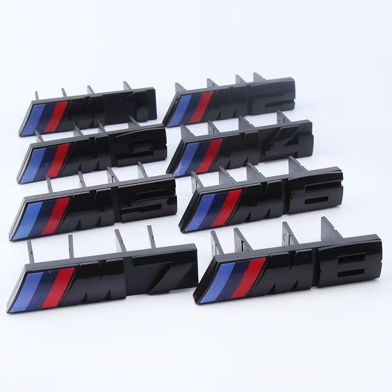 3D Car Front Grille Badge Emblem Buckle Car Styling Accessories For BMW M Logo M1 M2 M3 M4 M5 M6 M7 F48 E83 F39 F10 F30 G01 E84 xj9