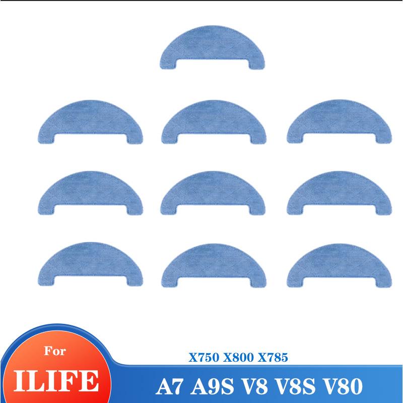 Запчасти для пылесоса iLife A7 A9S V8 V8s X750 X800 X785 V80 L100 Silvercrest SSR1 SSRA1 Резиновый комплект Основная боковая щетка Hepa-фильтр
