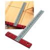 T-Square, Right Angle Ruler, T-Shaped, Woodworking Square, Aluminum Alloy, T-Shaped, Marking Tool, Construction Ruler