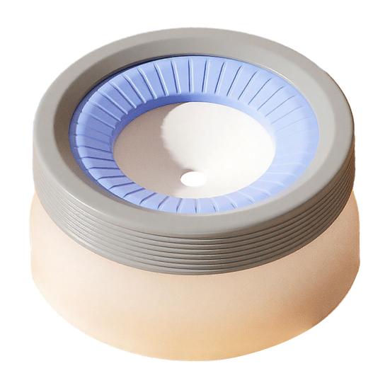 Медленная поилка для собак 1200 мл 600 мл Непроливайка Миска для воды для питомцев Конструкция с плавающим диском Без беспорядка Поилка для кошек и собак