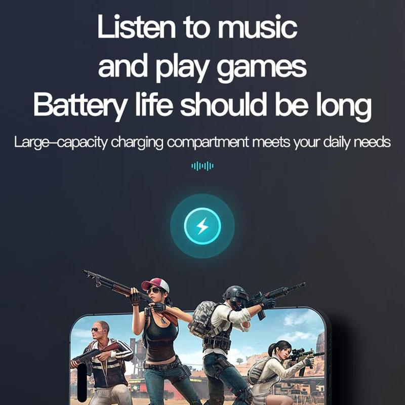 Светодиодный цветной экран Bluetooth-гарнитура с шумоподавлением TWS Беспроводная бизнес-гарнитура Bluetooth 5.3 Touchable