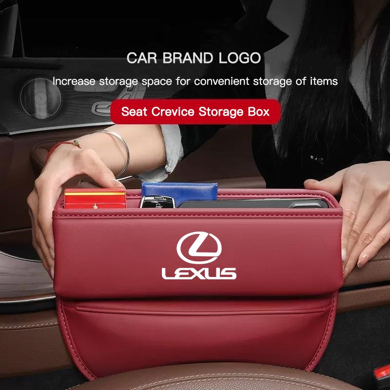 Car Accessories Seat Gap Organizer Box Leak-proof Storage Bag For Lexus F SPORT CT ES GS NX IS250 CT200h IS300h ES300h ERX400h