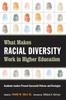 The What Makes Racial Diversity Work In Higher Education : Academic Leaders Present Successful Policies and Strategies Book