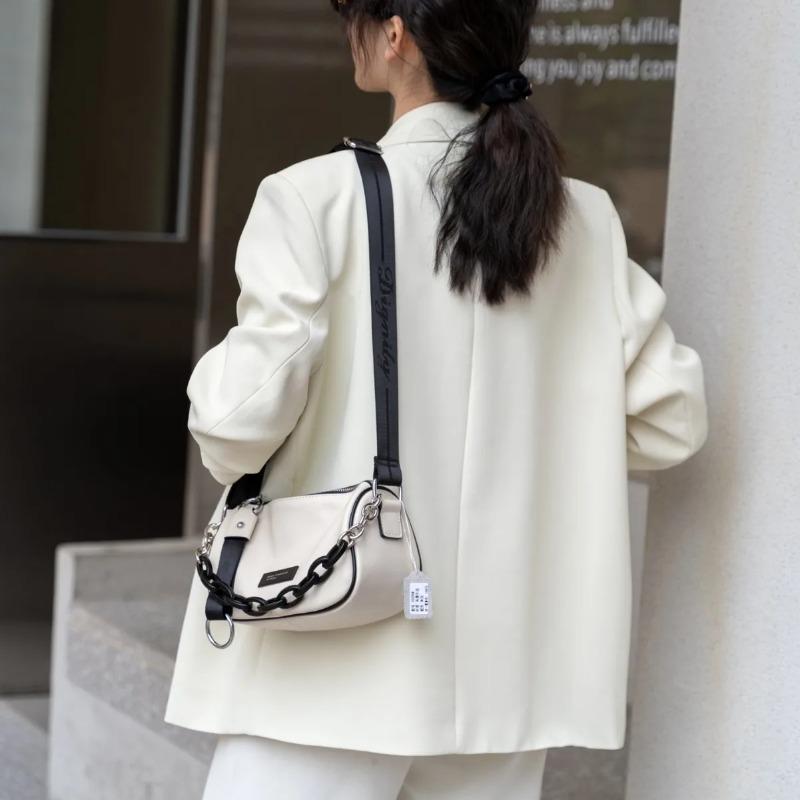 Женская сумка через плечо из натуральной коровьей кожи - ReNew Petite Square Purse для женщин, Минималистичная и универсальная сумка-слинг