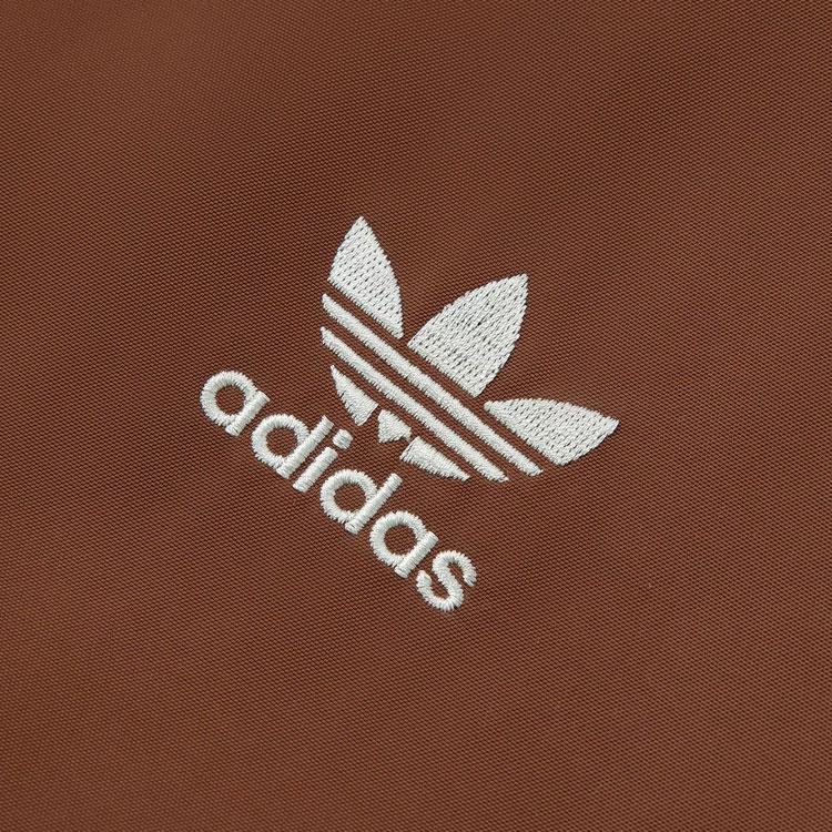 Adidas Куртка Originals City Skate Coach с твердым логотипом, спортивная куртка, мужская куртка коричневого цвета IY5385