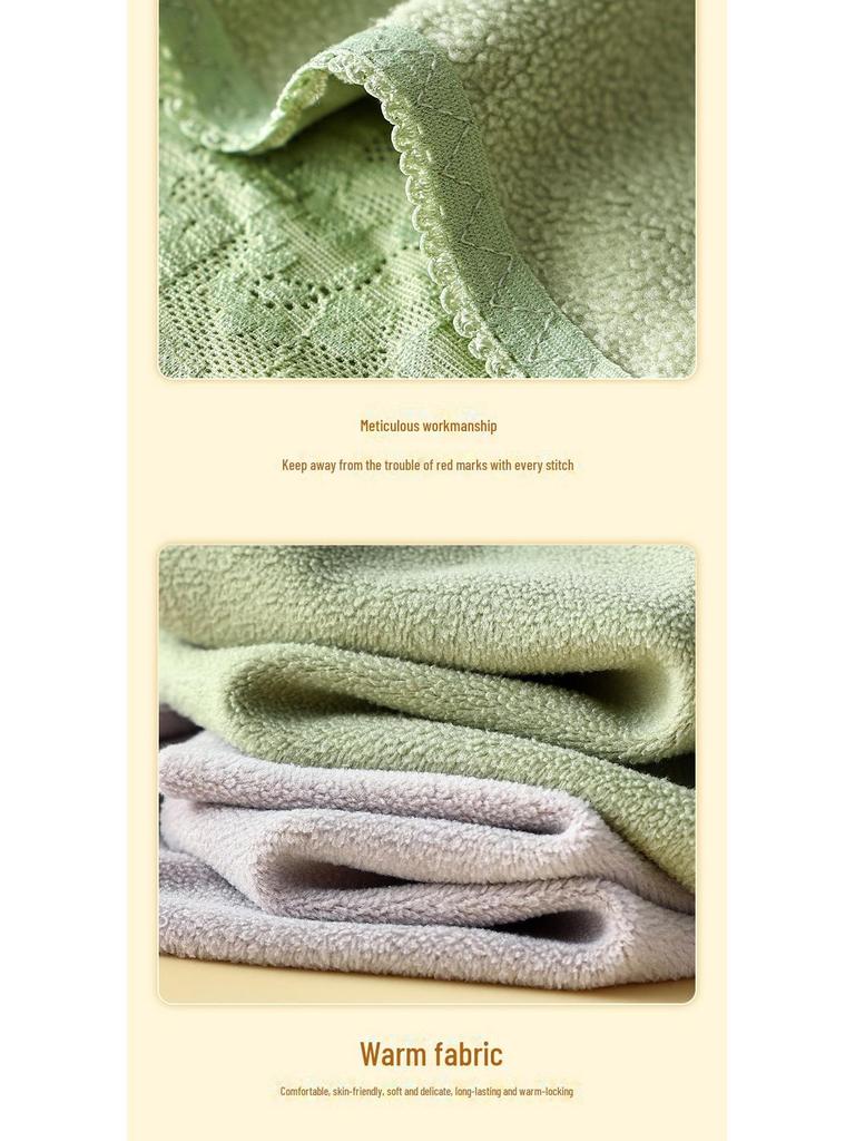 Женский двухсторонний бархатный жилет-комбинезон с нагрудными накладками, подкладкой из шелкового кашемира и бесшовным кружевным термобельем