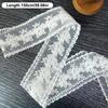 Embroidery Long Ribbon And Belt Accessories French Lace Scarf Summer Hollow Floral Long Ribbon Scarves Hair Tie Snood Headband