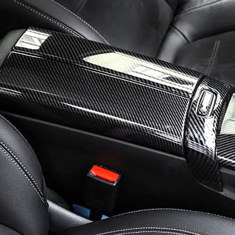 Auto Armrest Box Switch Decoration Sticker Button Patch For Mercedes Benz A CLA Class W177 V177 C118 + Accessories