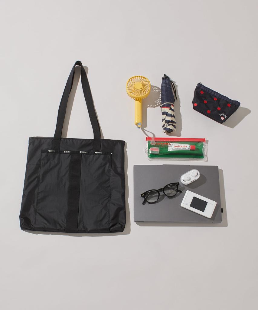 Сумка-тоут 10TH ESSENTIAL MAGAZINE TOTE 2287 Черный C [LeSportsac] [Официальный] / /