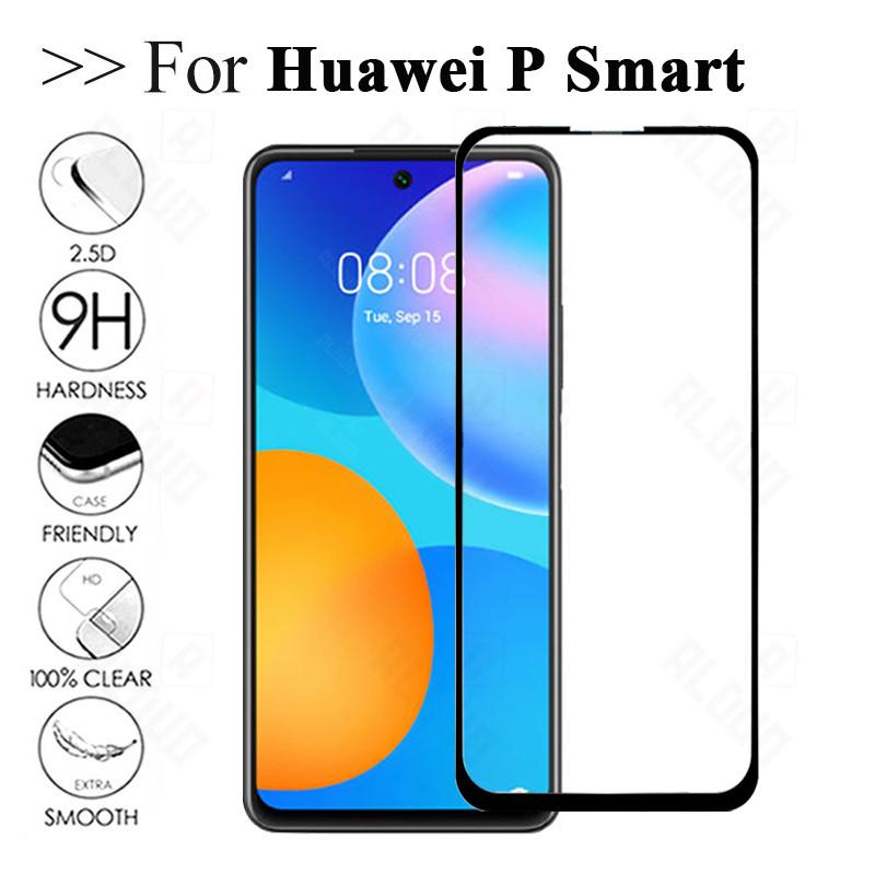 Закаленное стекло 2 в 1 для huawei P Smart 2021, защитное стекло для экрана камеры, стекло для huawei P smart 2021, стекло