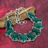 Green Onyx 925 Solid Sterling Silver Necklace with Adjustable Chain, Handmade Gemstone Jewelry Necklace For Memorial Day