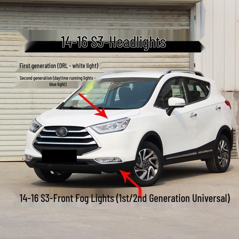 Compatible Headlight Assembly for JAC Refine S3 Front Combination Light