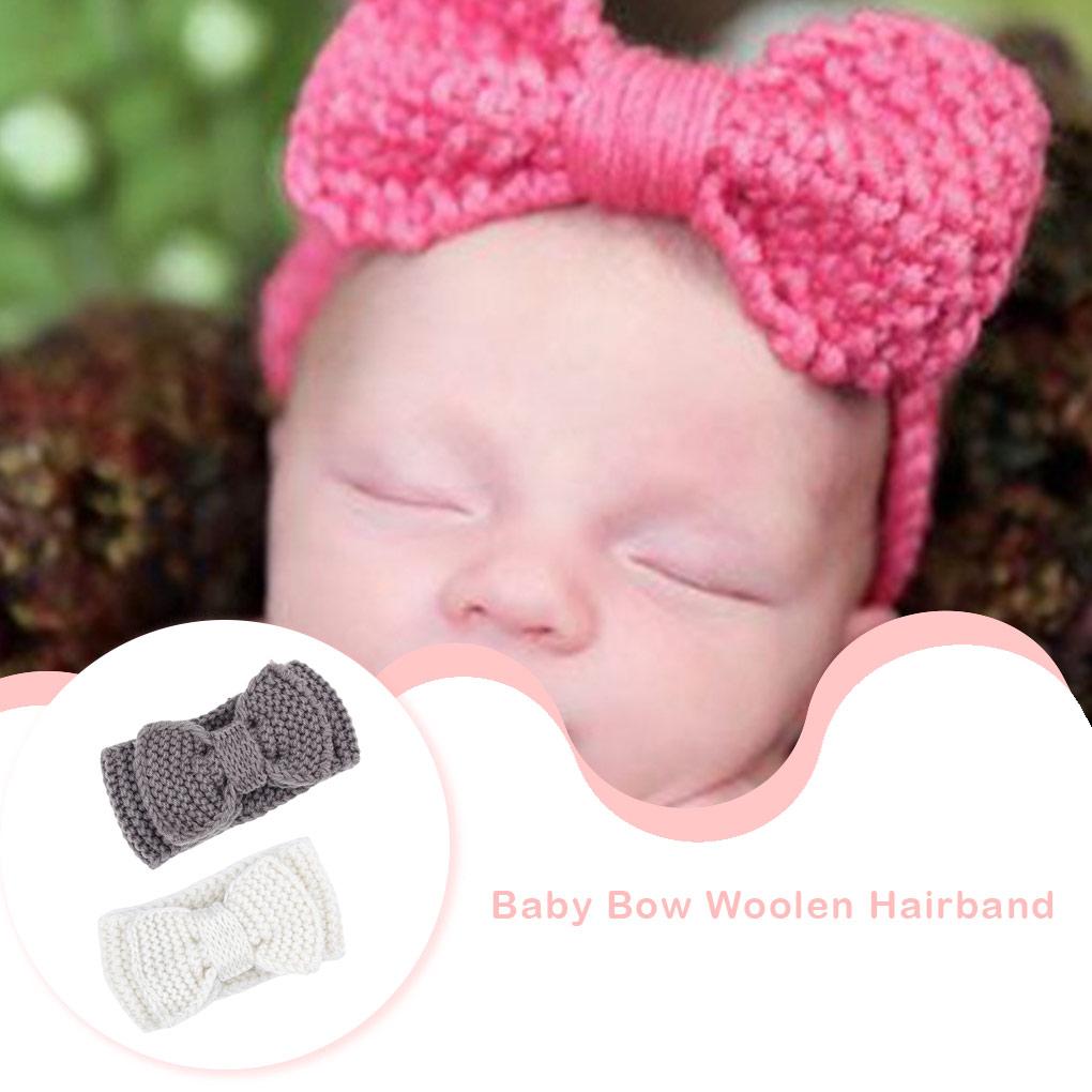 Детская повязка на голову с бантом Эластичная повязка для младенцев Вечеринка Праздник Фестиваль Повязка на голову для новорожденных Девочки Фотография