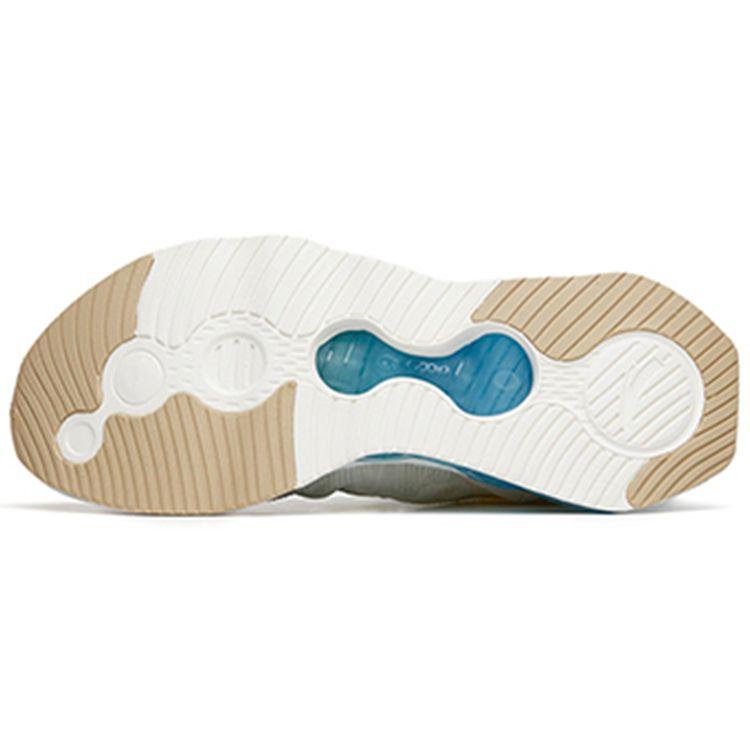 Anta Кроссовки Energy Ring легкие амортизирующие с низким верхом мужские кроссовки серебристо-зеленые 112215559-3