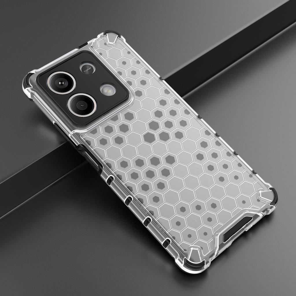 For Xiaomi Redmi Note 13 5G Phone Case Anti-drop PC+TPU Hybrid Cover