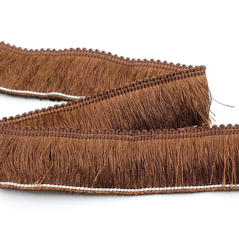 5 ярдов(4,5 метра)/лот 2,8 см в ширину дешевые утолщенные кисточки отделка полиэстер занавеска/подушка отделка серьги/сумка декоративная кружевная бахрома шитье