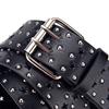 Pentagram Hollow Belt Hip Hop Punk Rivet Belt Casual Jeans Decorative Belt
