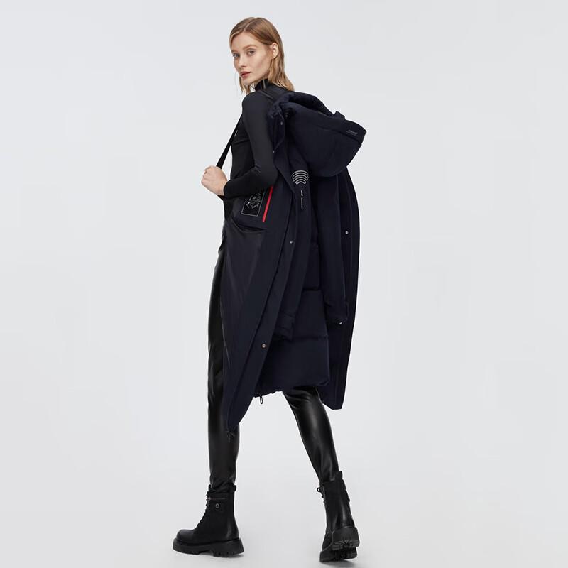 BOSIDENG B20142210 High-End Outdoor Unisex Thick Long Down Jacket