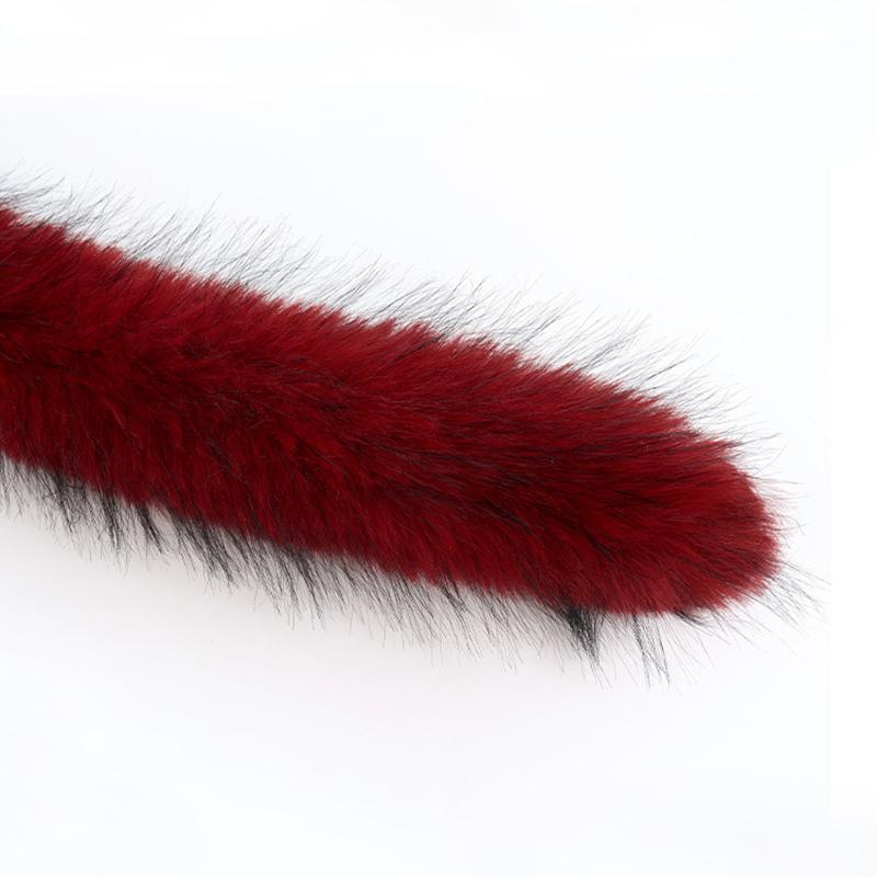 Унисекс Зимний Шарф Хип-хоп Имитация Меха на Пояс Уличный Длинный Меховой Пояс Винтажный Ремень Поясные Аксессуары Танцевальный Длина 180см