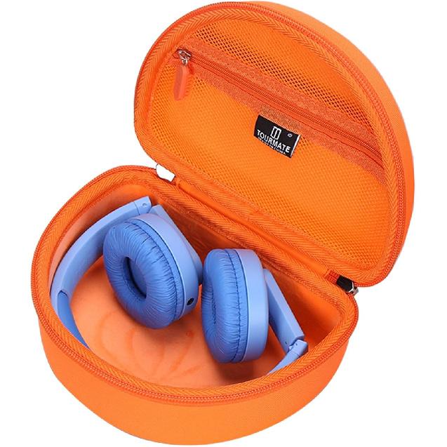 Tourmate Hard Travel Case for Philips K4206 Kids Wireless On-Ear Headphones/iClever HS19 Kids RORSOU R10 On-Ear Headphones, Protective Carrying