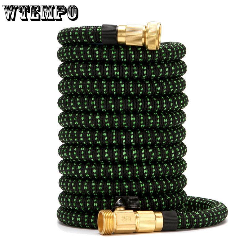 WTEMPO Многофункциональная автомойка, телескопический набор водопроводных труб для полива цветов, автомойка, водяной пистолет, садовый шланг, распылитель